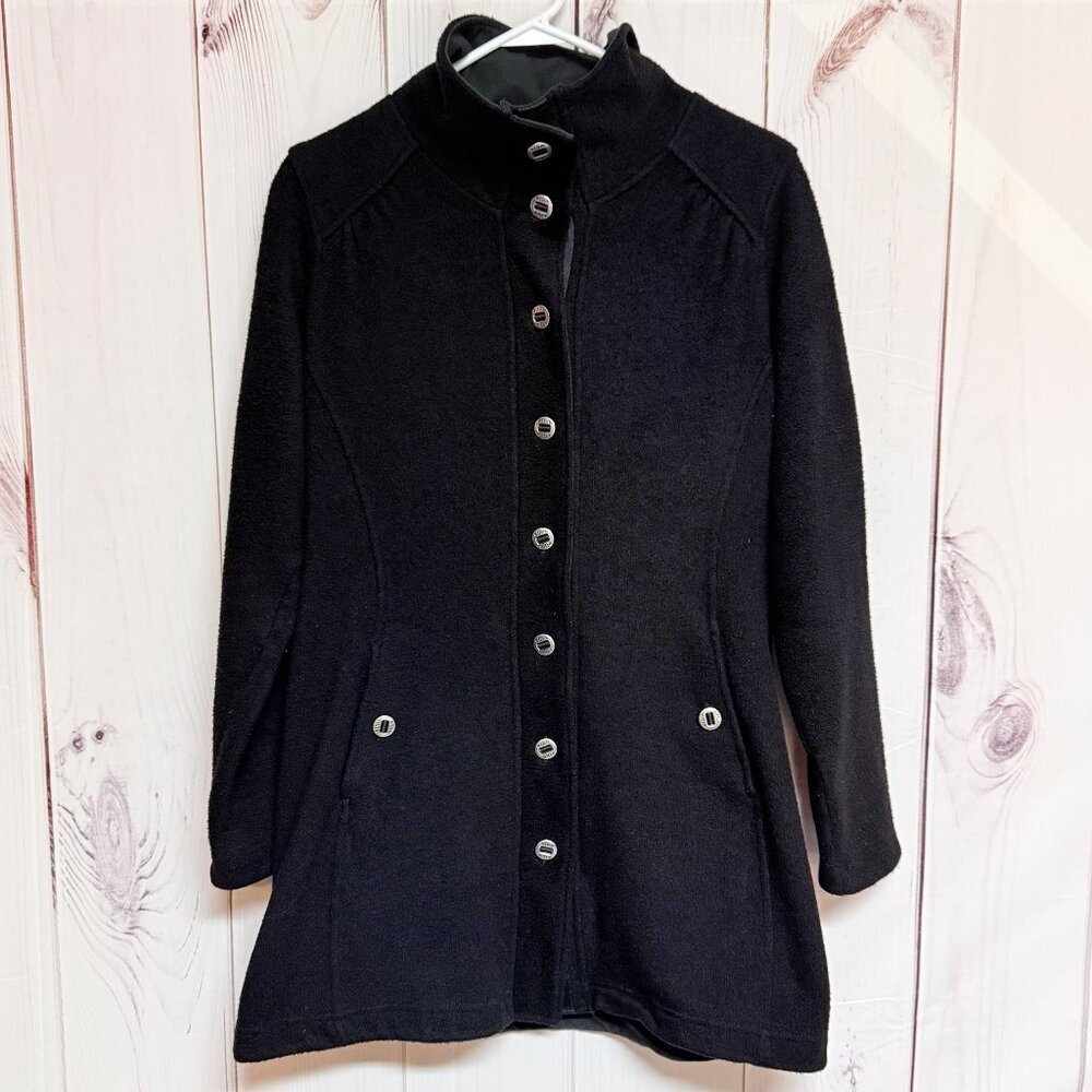 KÜHL Women’s Savina Sweater Jacket Medium Black EUC